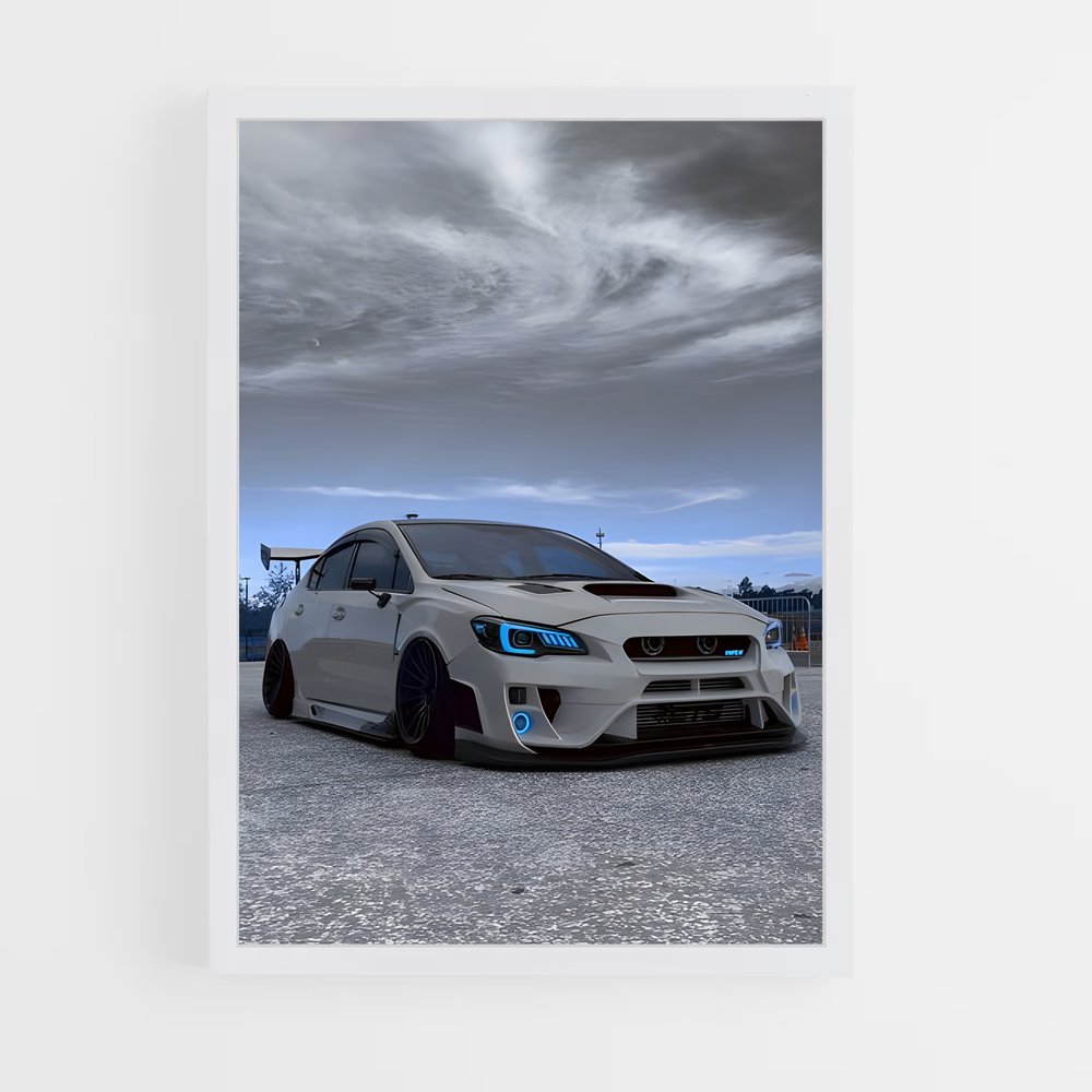 Poster Performance Pure – affiche Subaru (vue 3)